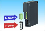 通讯模块和电源模块为一体的带电源的通讯模块。