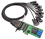 CP-118EL  8串口RS-232/422/485 PCI Express聪明型多串口卡