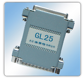 GL25（25孔转25针，隔离TXD,RXD）隔离器