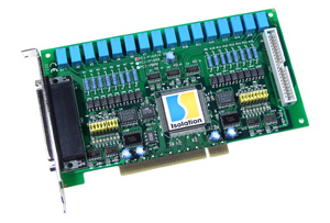 PCI-P16R16 PCI总线开关量输入/输出卡