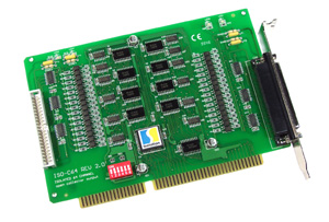 ISO-C64  ISA总线隔离数据采集板卡
