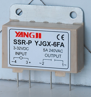 YJGX-6FA SSR单相电路板式固态继电器
