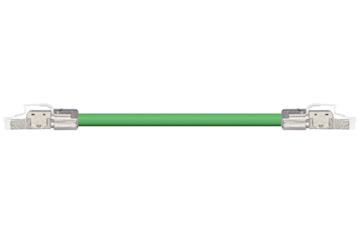 定制的 Profinet 电缆，PVC，连接器 A：Yamaichi RJ45 金属，连接器 B：Yamaichi RJ45 金属