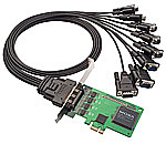 CP-168EL  8串口RS-232 PCI Express聪明型多串口卡