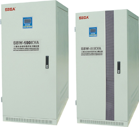 DBW、SBW单、三相大功率全自动补偿式电力稳压器