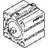 ADVC-100-25-I-P 短行程气缸
