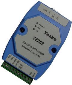 RS-232至RS-422/485隔离保护器[YZ352]
