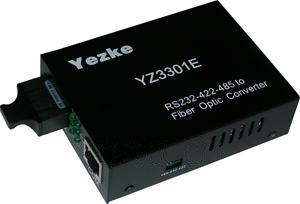RS-232/422/485至单模光纤转换器[YZ3301E]